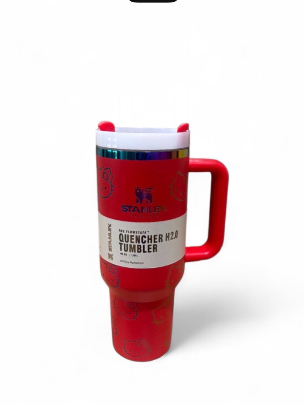 Stanley Red Quencher H2.0 Tumbler with Handle